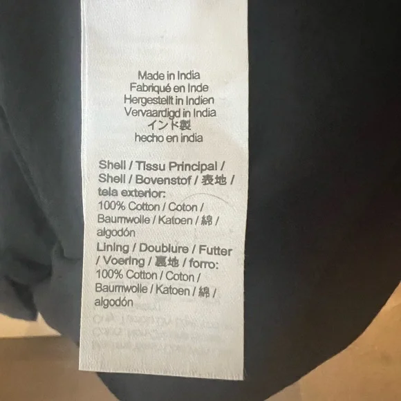 J.Crew 100% cotton, black eyelet dress size 6 excellent condition - Picture 4 of 4